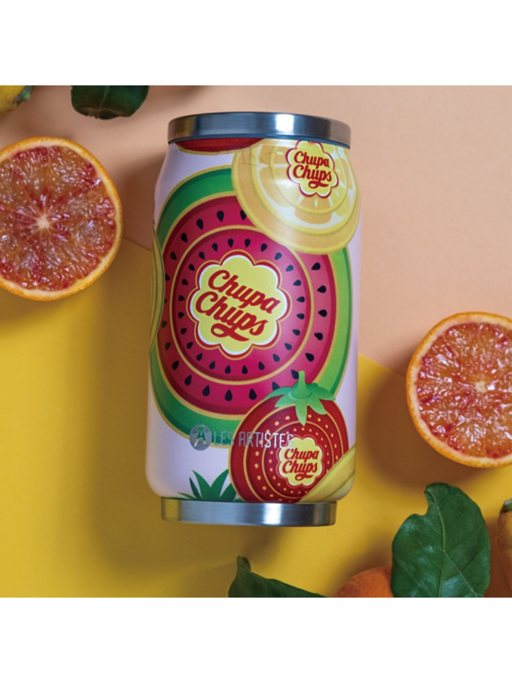 Karışık Isı Yalıtımlı Kutu Çelik Termos 280ml Chupa Fruit-3