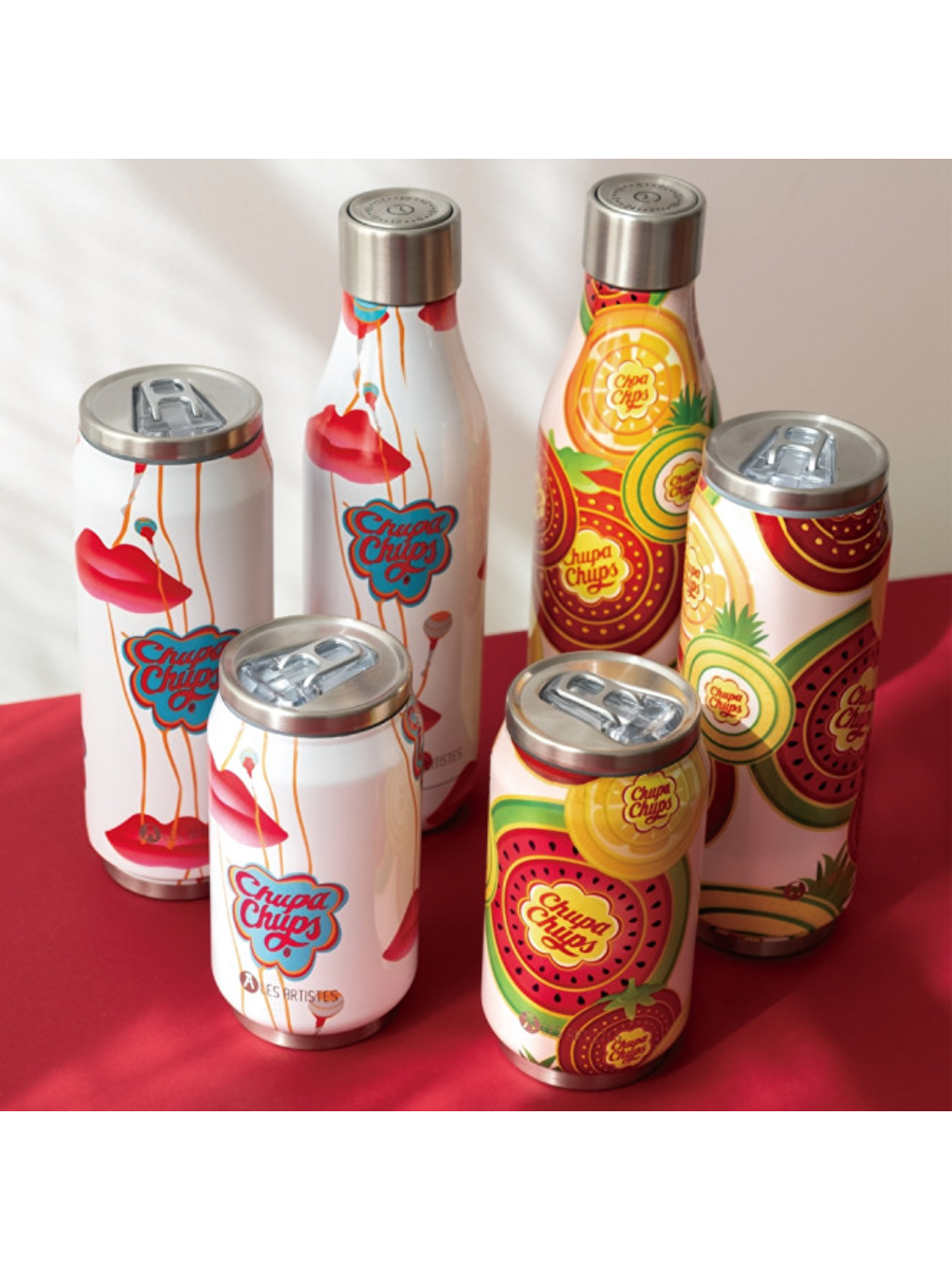 Karışık Isı Yalıtımlı Kutu Çelik Termos 280ml Chupa Fruit-5