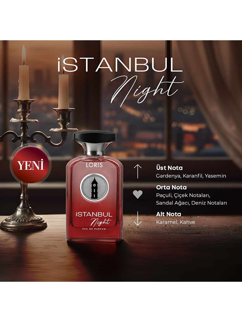 İstanbul Night Unisex Parfüm EDP 100 ML-1