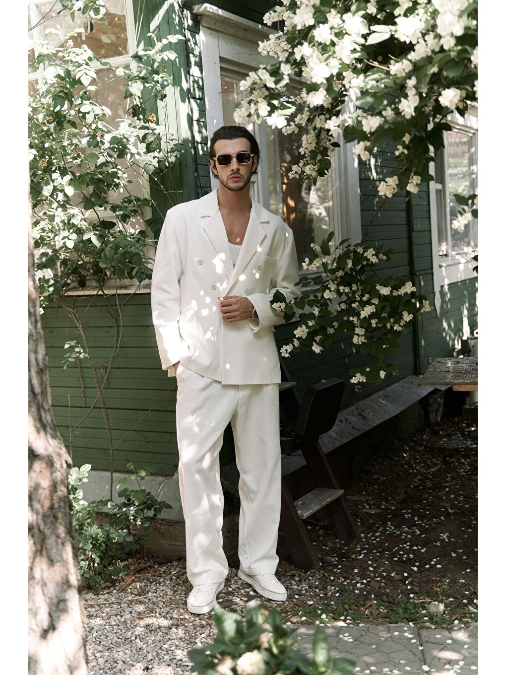 Ayyubay Ekru Erkek Blazer Ceket-5