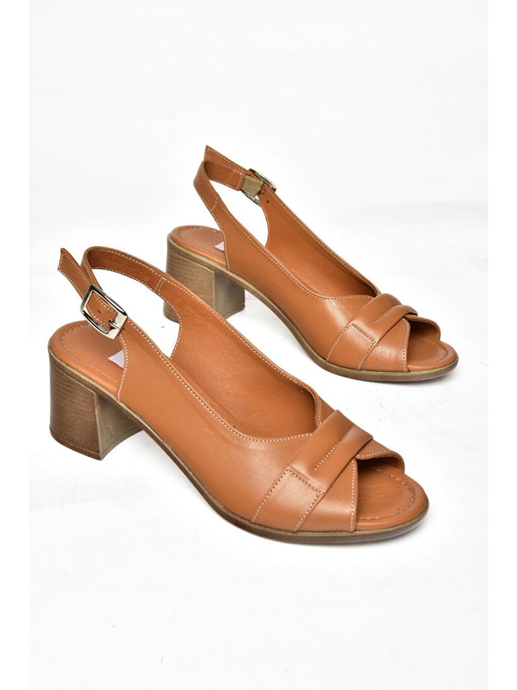 Kahverengi P5554529 Taba Kadın Sandalet-3