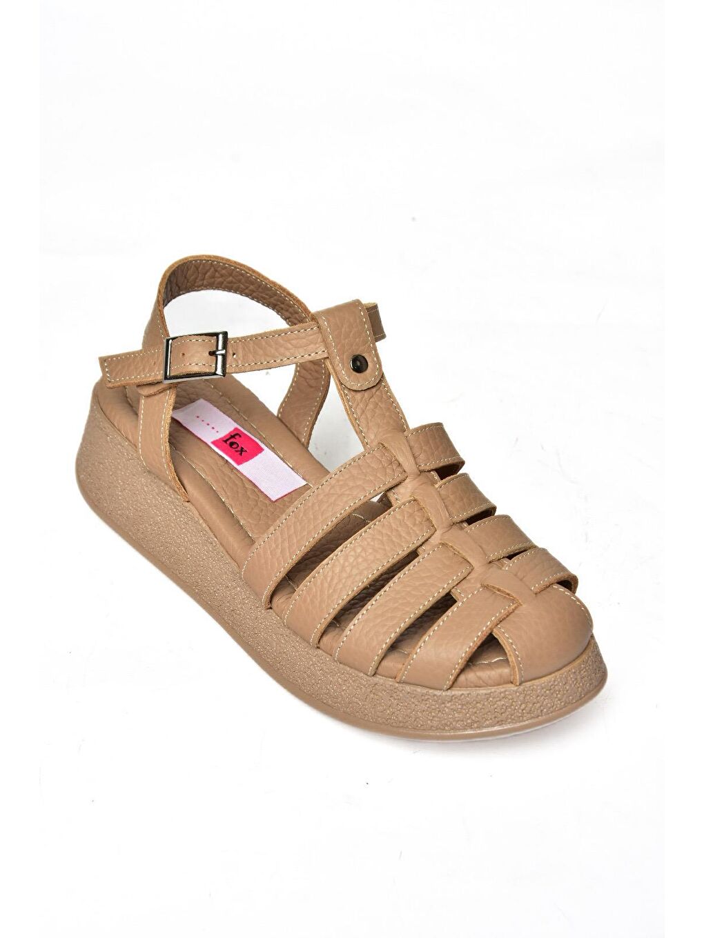 Bej P5550505 Vizon Kadın Sandalet-1
