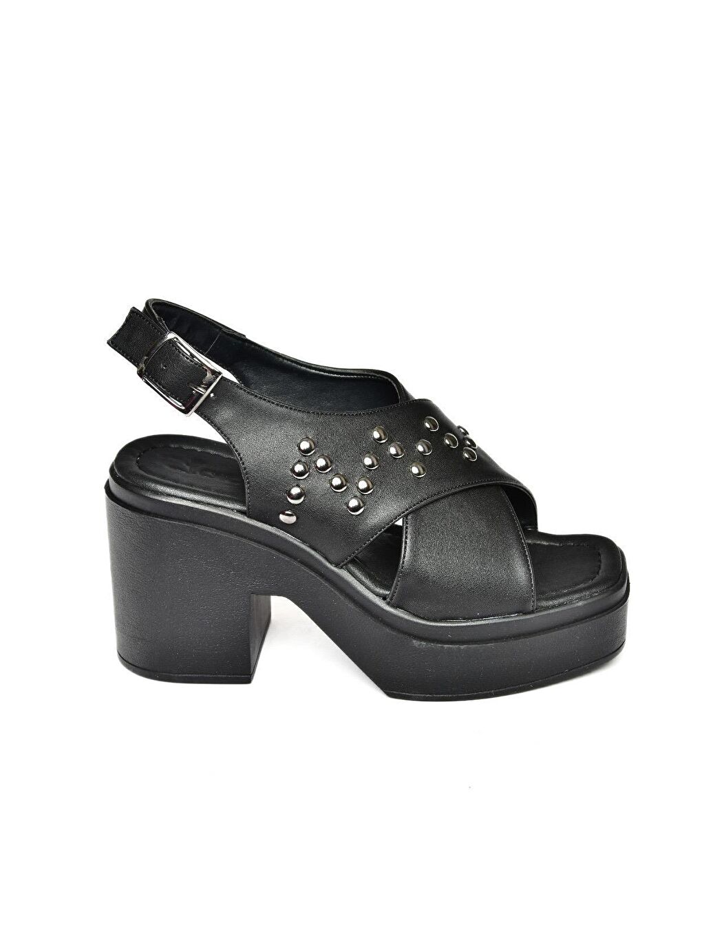 S9961210 Siyah Kadın Sandalet