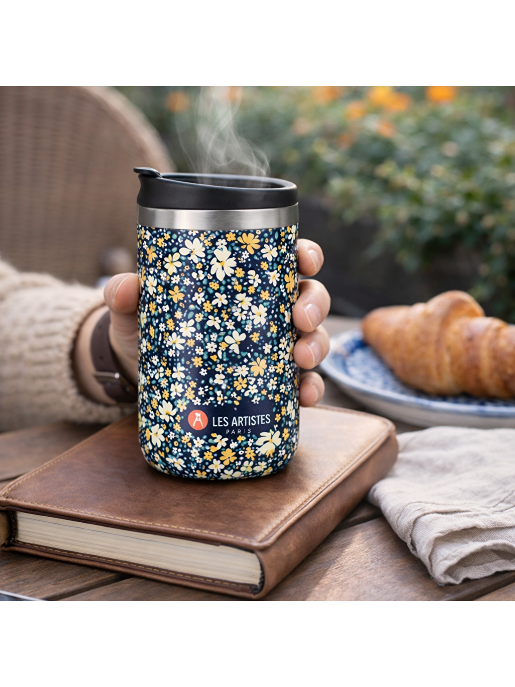 Karışık Isı Yalıtımlı Çelik Termos Mug 350ml Picking-4