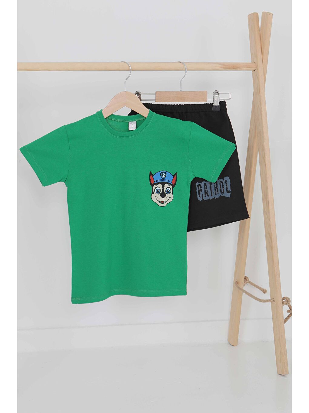 Yeşil Erkek Çocuk Yesil Baskılı Eşofman Takımı - 27497