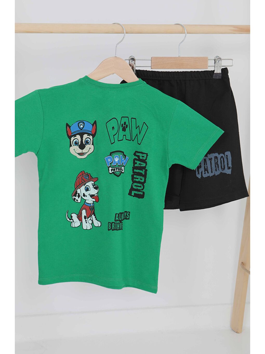 Yeşil Erkek Çocuk Yesil Baskılı Eşofman Takımı - 27497-1