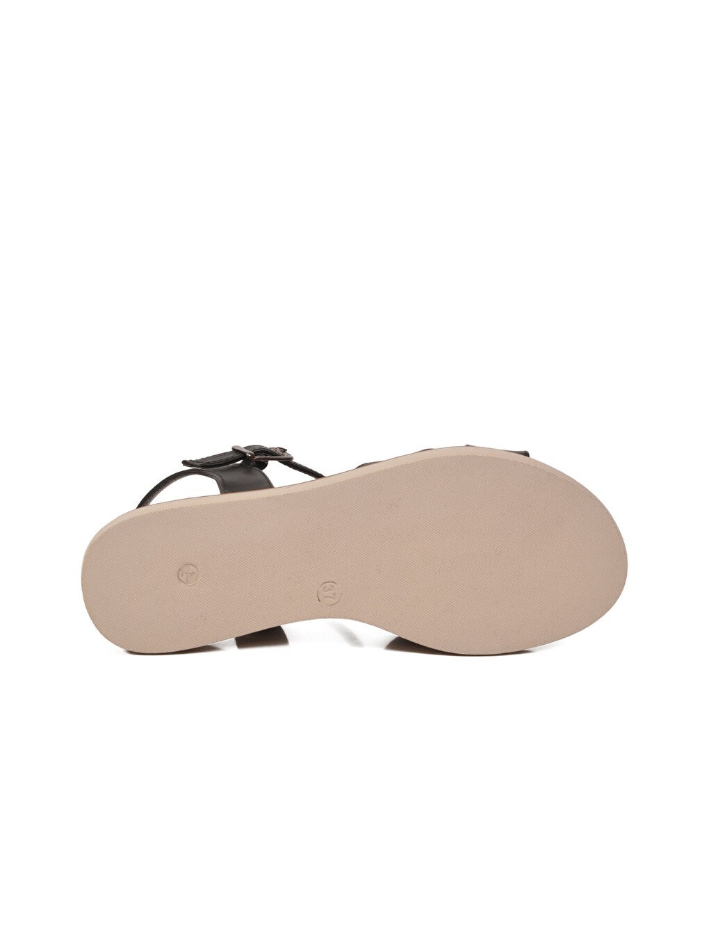 Siyah Hafif Yumuşak Tabanlı Kadın Sandalet 335332 Z-4