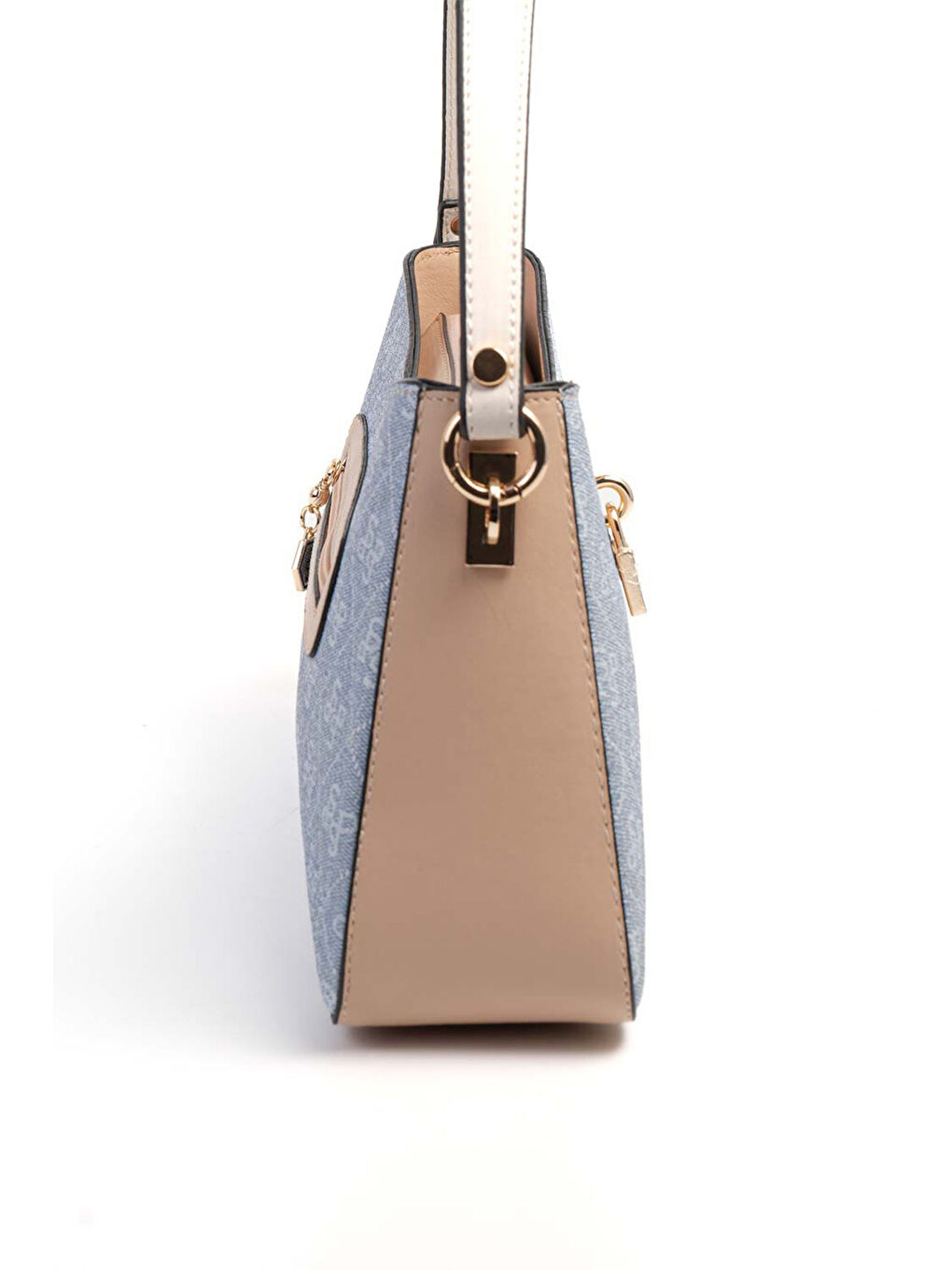 Mavi Kadın Çapraz Çanta 1102-46719 SILVER POLO ÇAPRAZ BAYAN ÇANTASI M178 MAVİ-MAT TEN-KEMİK-2