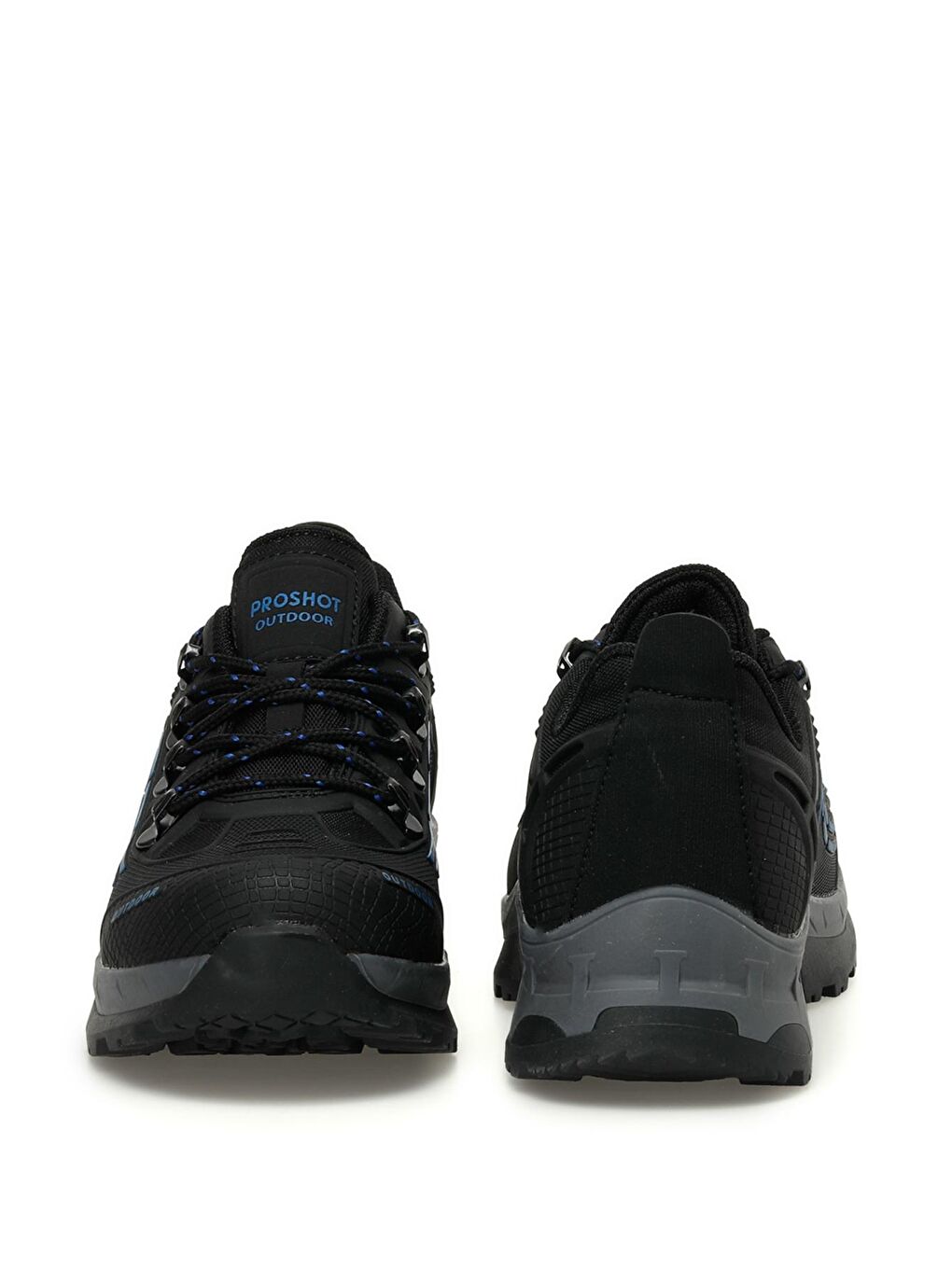 LUCIANO 3PR Siyah Unisex Trekking Bot-4