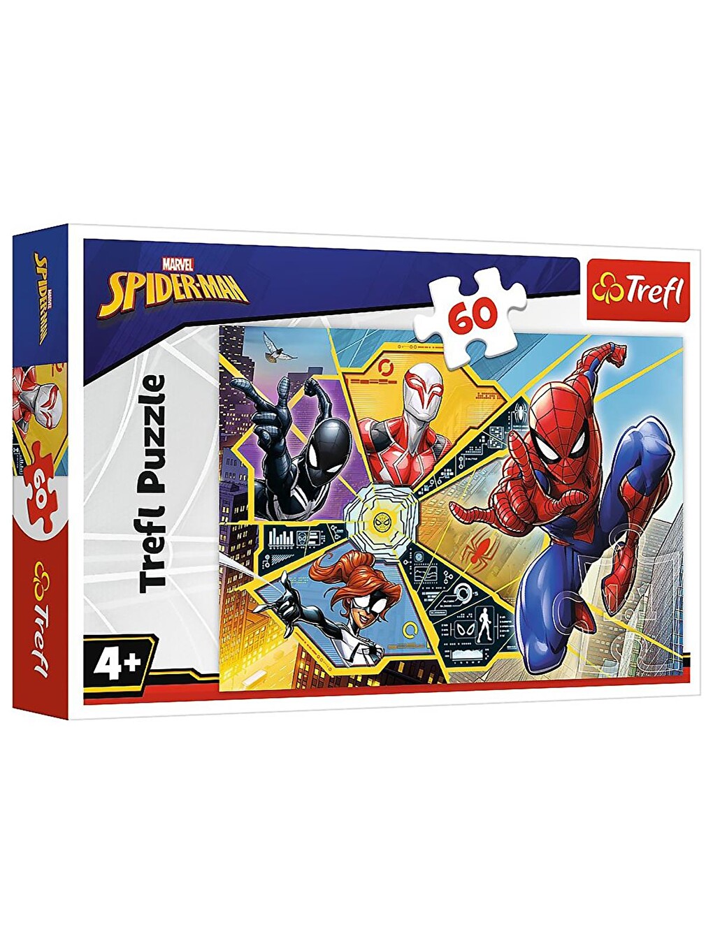 Oyuncak Trefl 60 Parça Puzzle Marvel Spiderman (33x22cm) - Standart-1