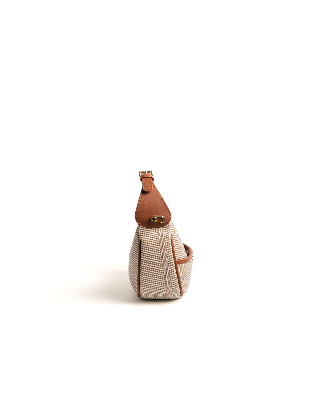 Bej Kadın Omuz Çantası 1194-46973 SILVER POLO BAYAN ÇANTASI M132 BEJ-MAT TABA-1