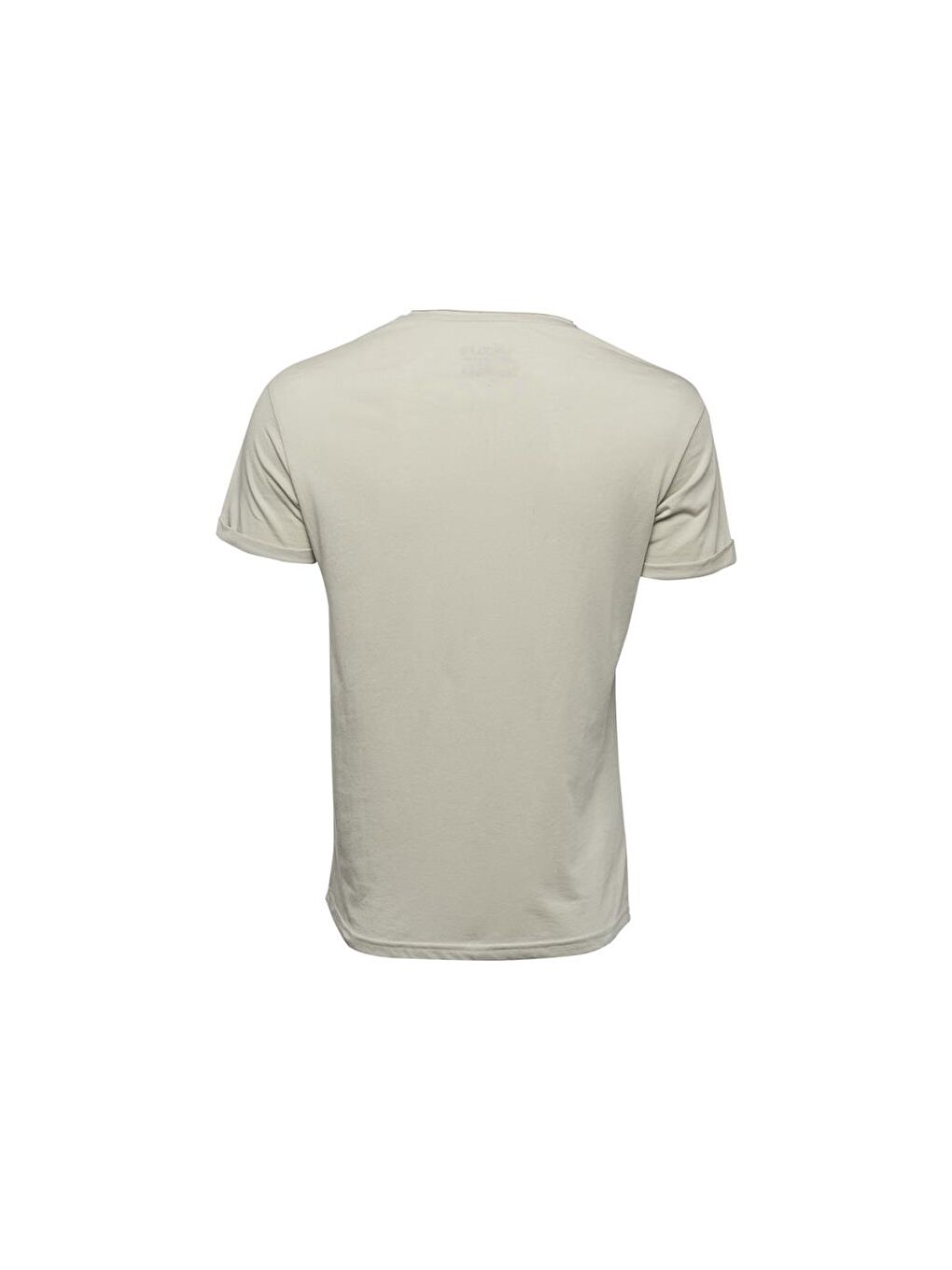 Beyaz Nature Durak Erkek T-shirt-2