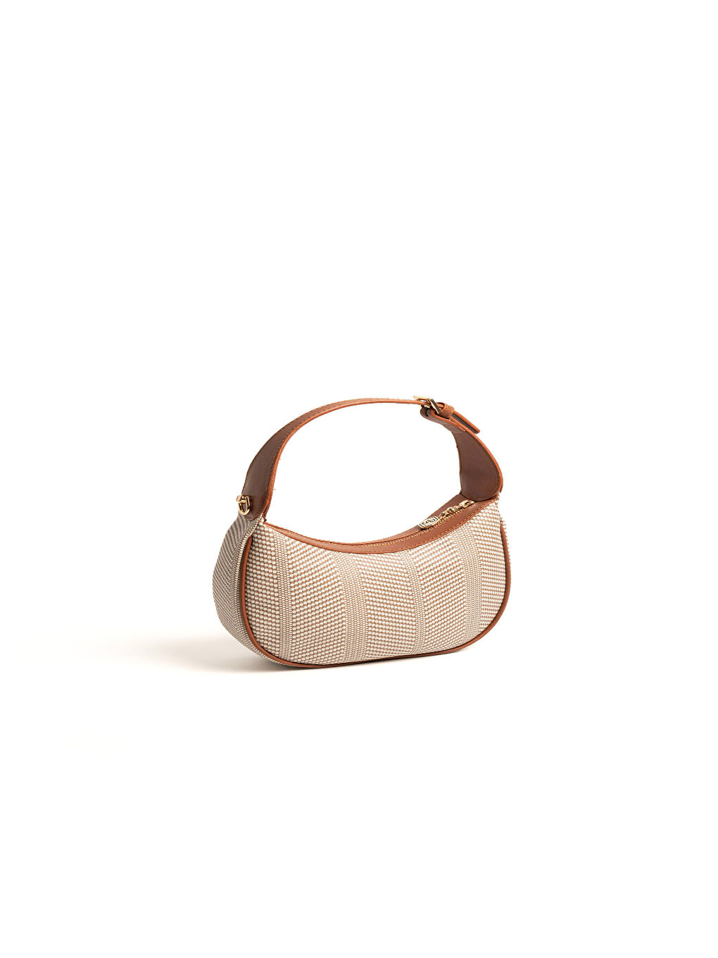 Bej Kadın Omuz Çantası 1194-46973 SILVER POLO BAYAN ÇANTASI M132 BEJ-MAT TABA-2