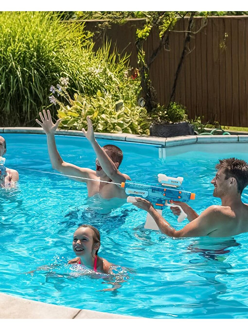 Pilli Dürbünlü Su Tabancası-2