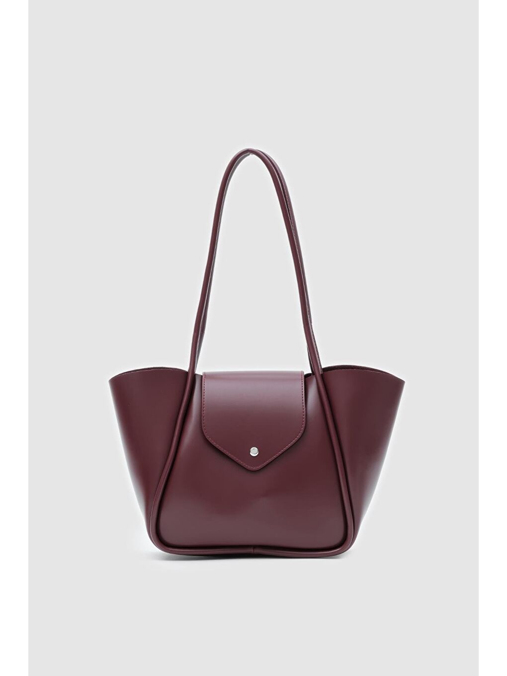 Petre Makyaj Çantalı Omuz Çantası Bordo