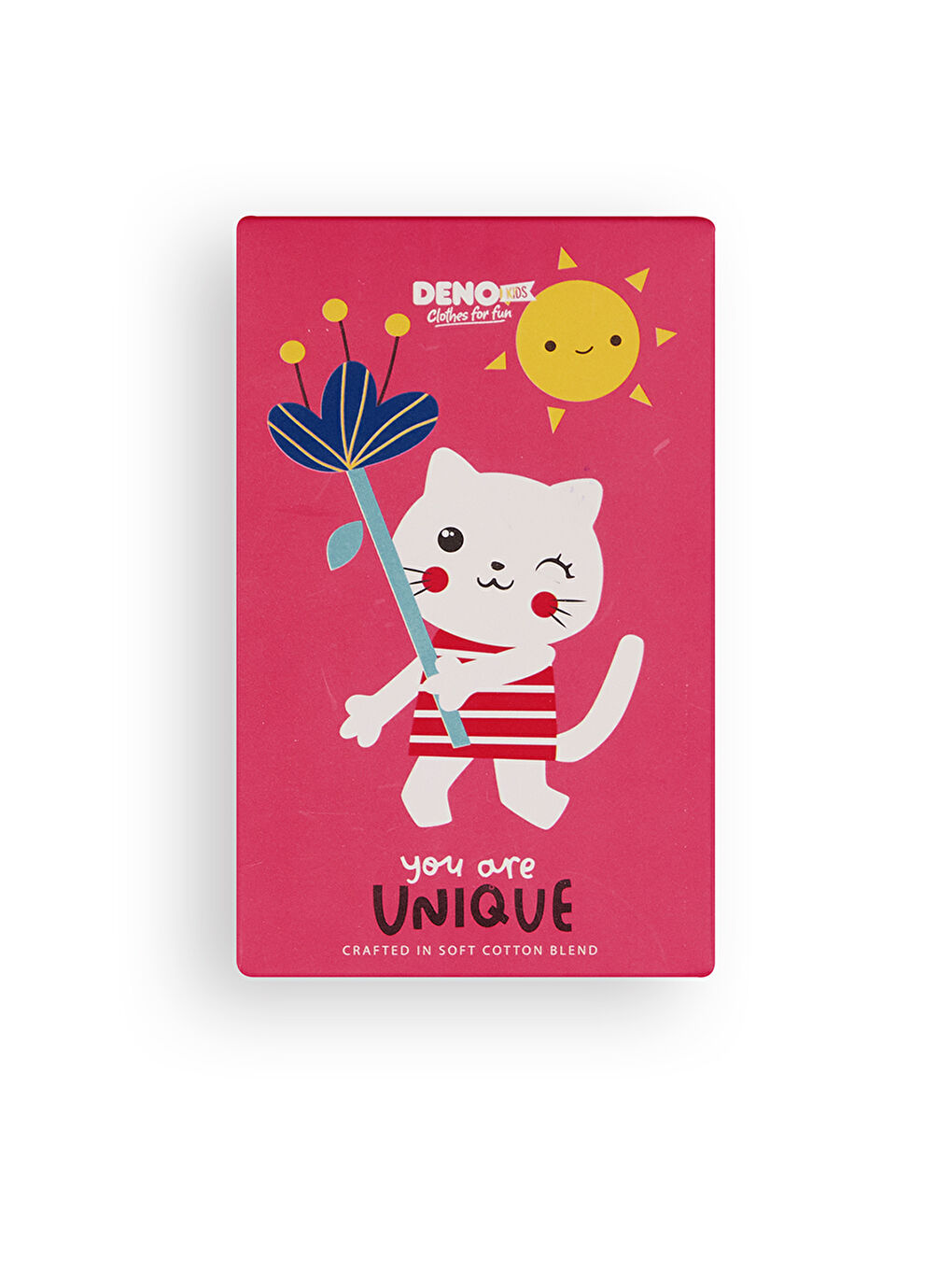 Karışık Renkli Kediler Kız Çocuk 3'lü Kutulu Çorap-3