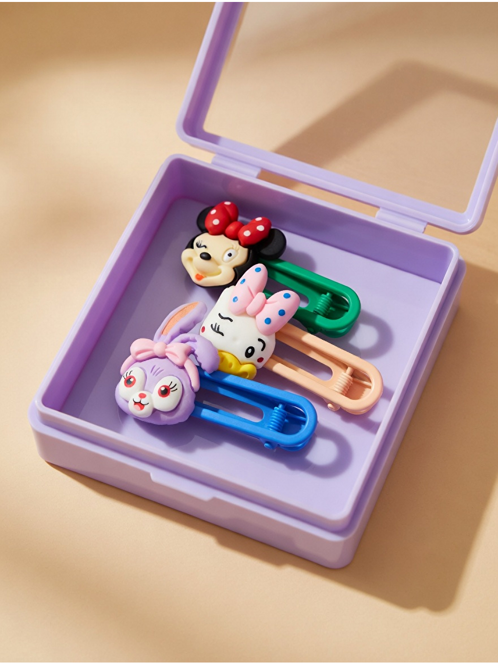 Mor Sevimli Karakter Toka Seti Lila-1