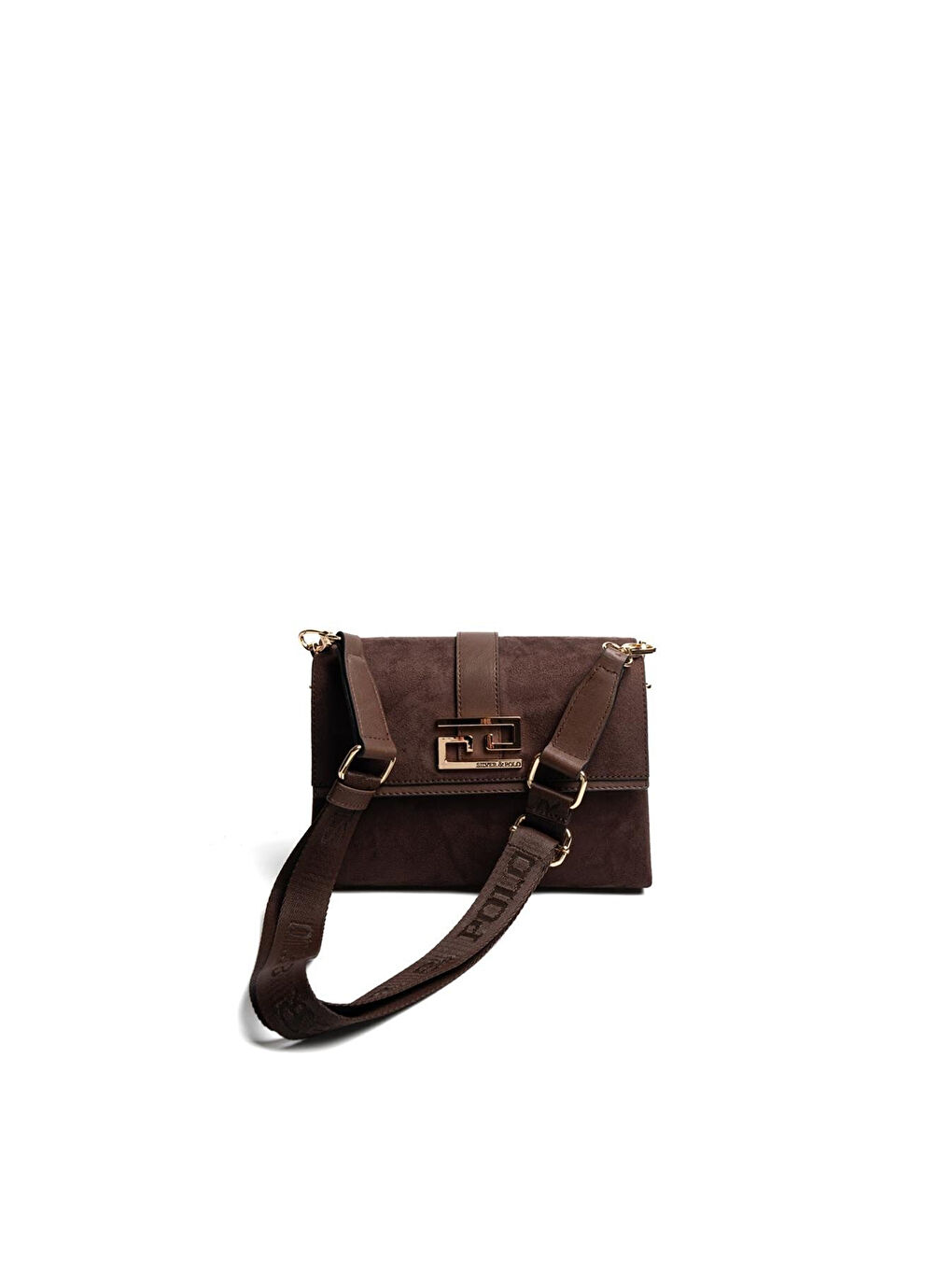 Kahverengi Kadın SP1009-M12 SILVER POLO Çapraz Çanta Kahve-1