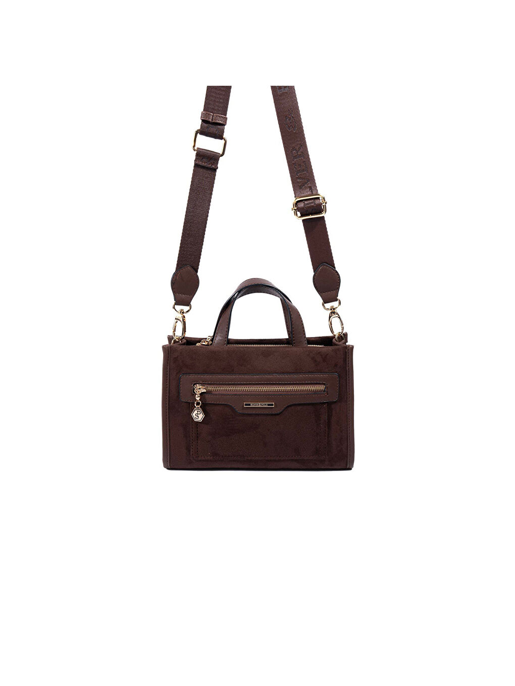 Kahverengi Kadın SP1271-M12 SILVER POLO El Çantası Kahve