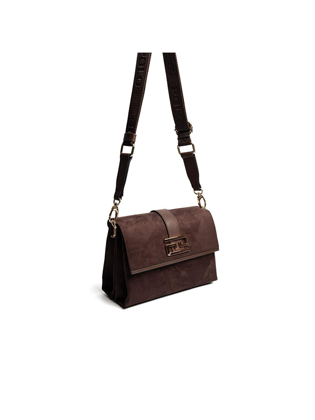 Kahverengi Kadın SP1009-M12 SILVER POLO Çapraz Çanta Kahve-2