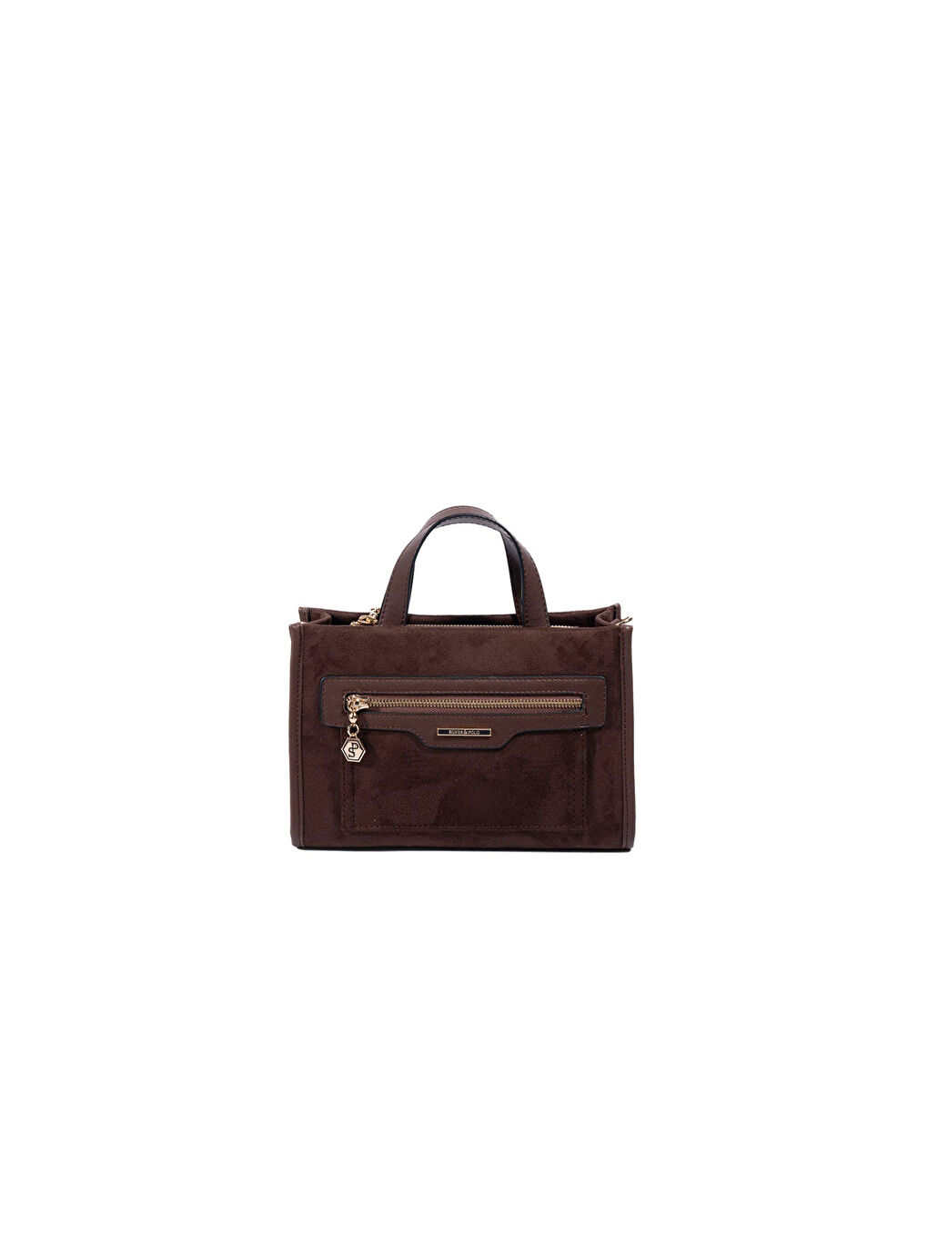 Kahverengi Kadın SP1271-M12 SILVER POLO El Çantası Kahve-2
