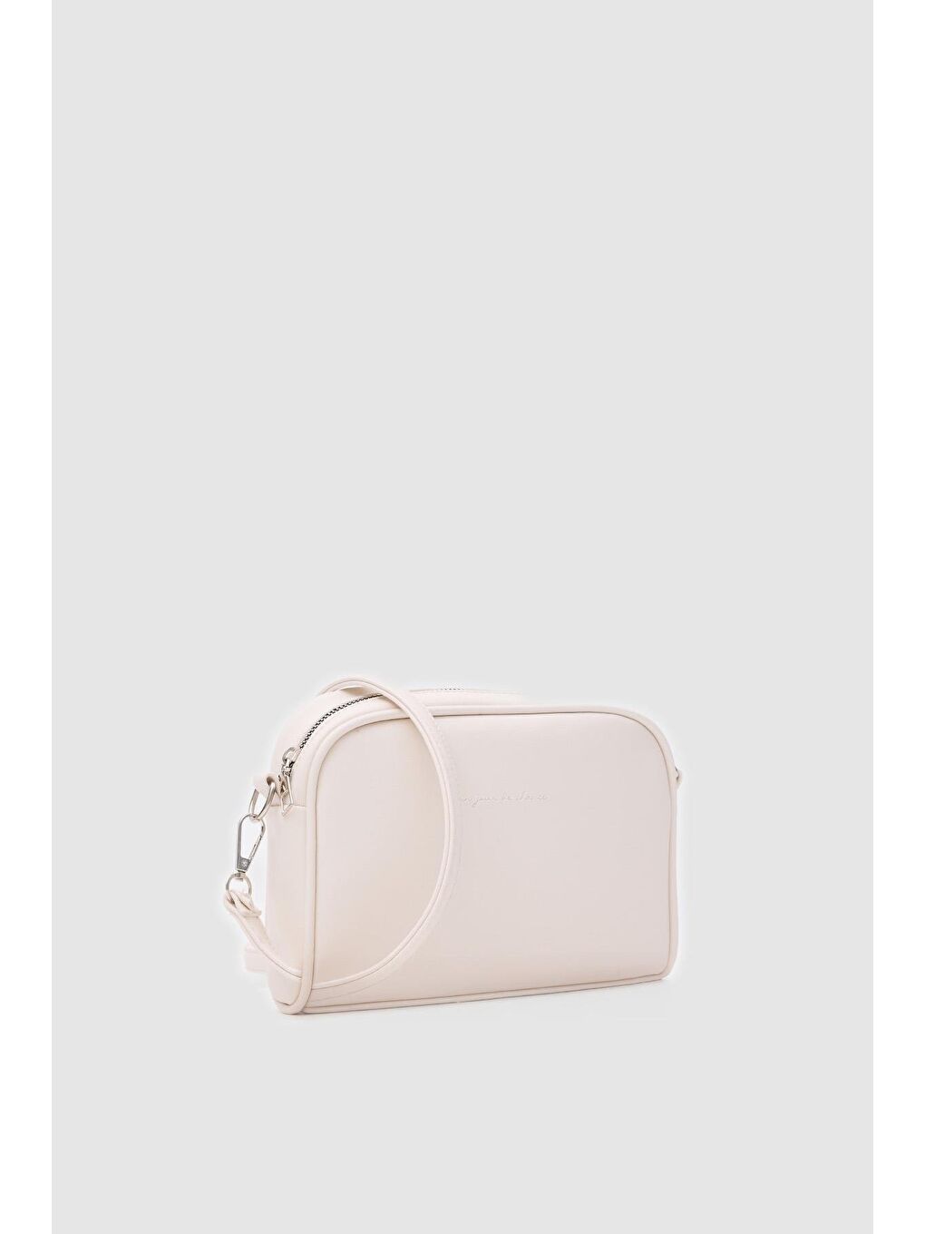 Ekru Hana Basic Çapraz Çanta Krem-4