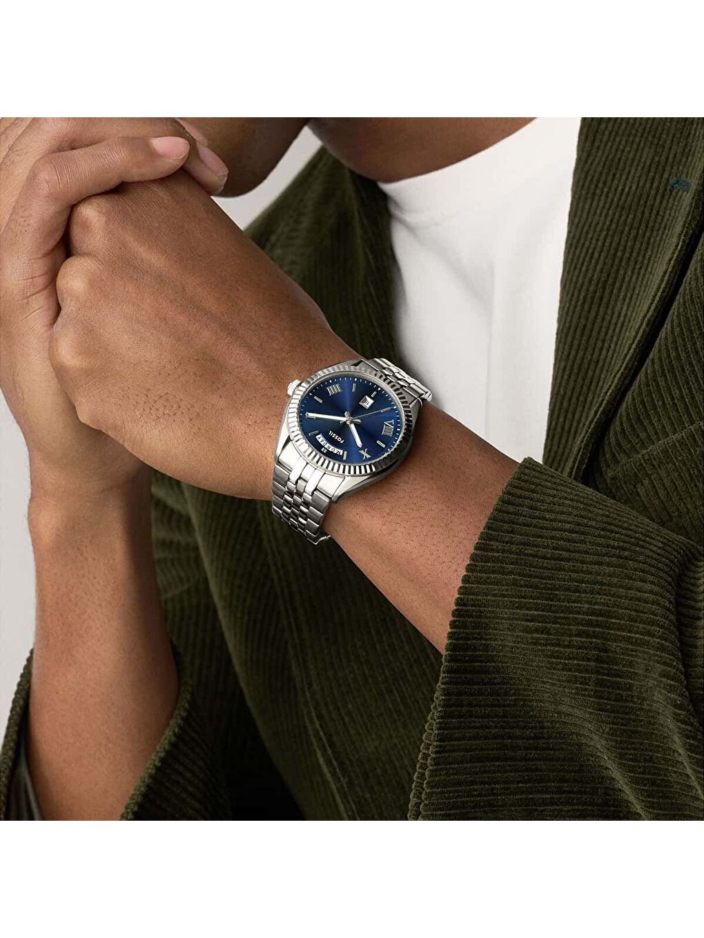 Gri FFS6140 Erkek Kol Saati-4