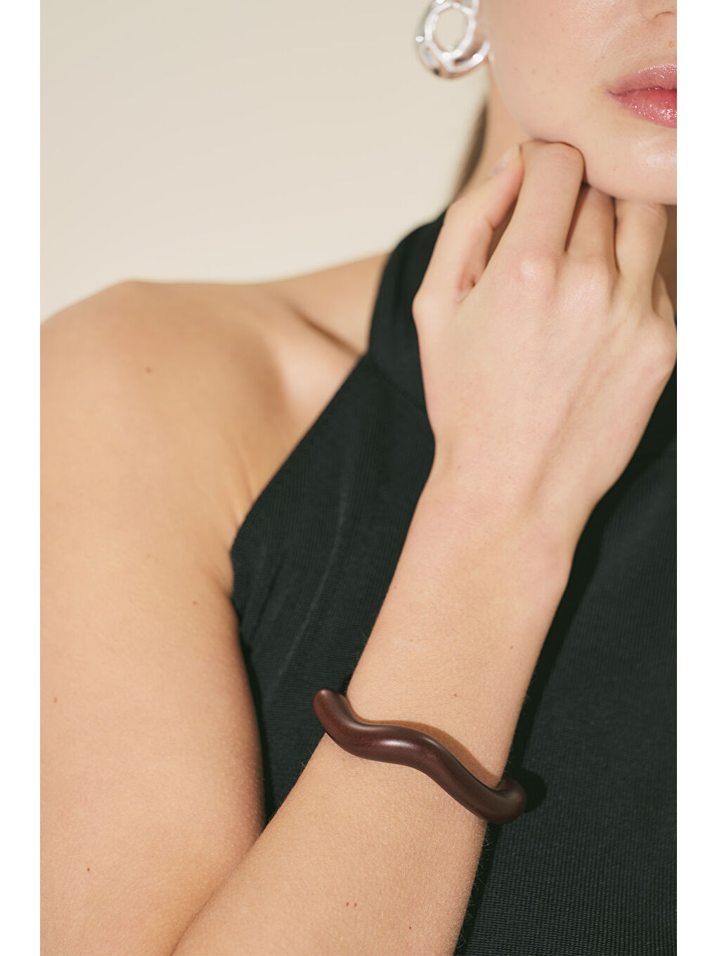 Kahverengi Ahşap Bileklik Kahve-1