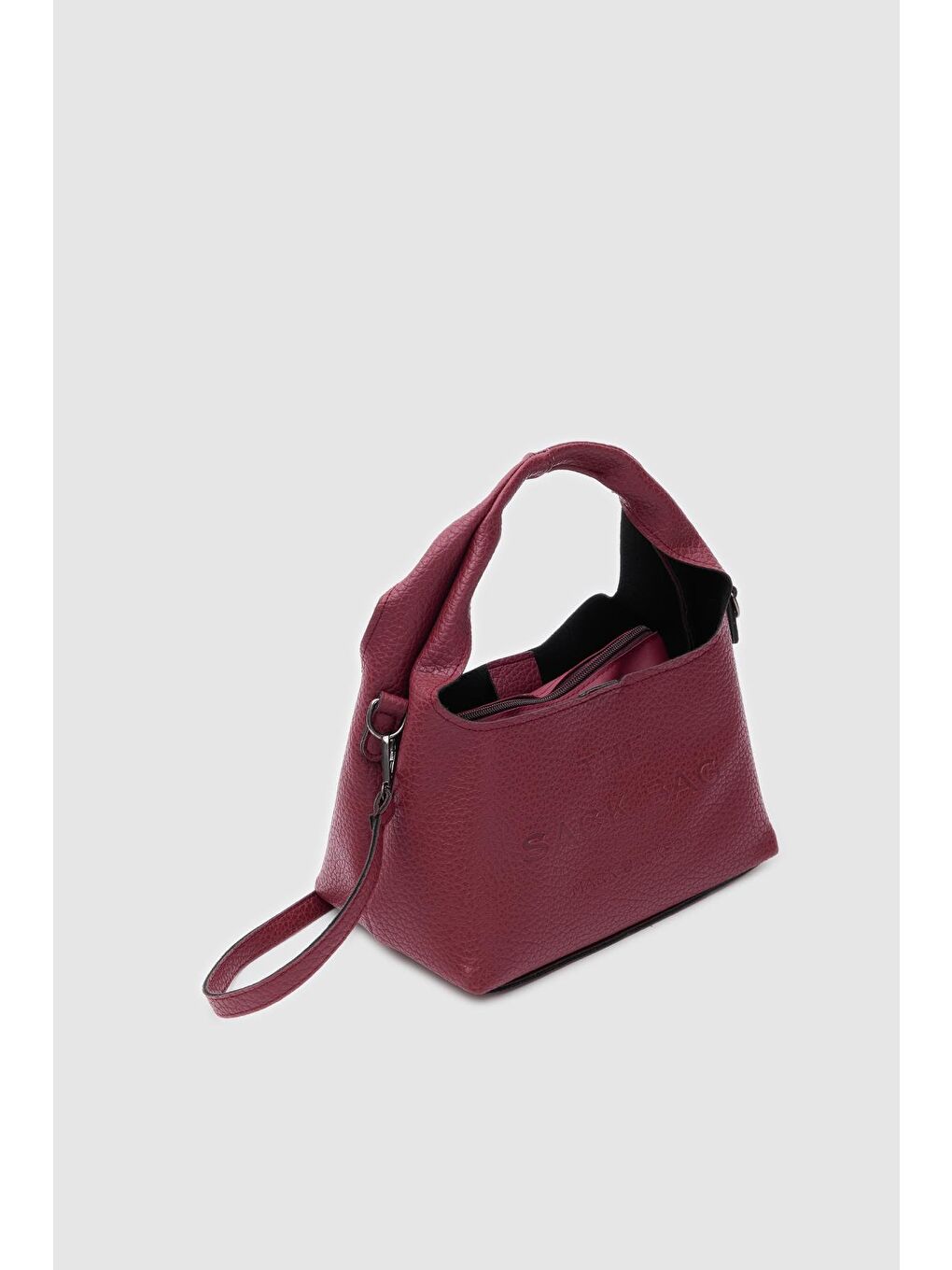 Kiko Yavrulu El Ve Çapraz Çanta Bordo-1