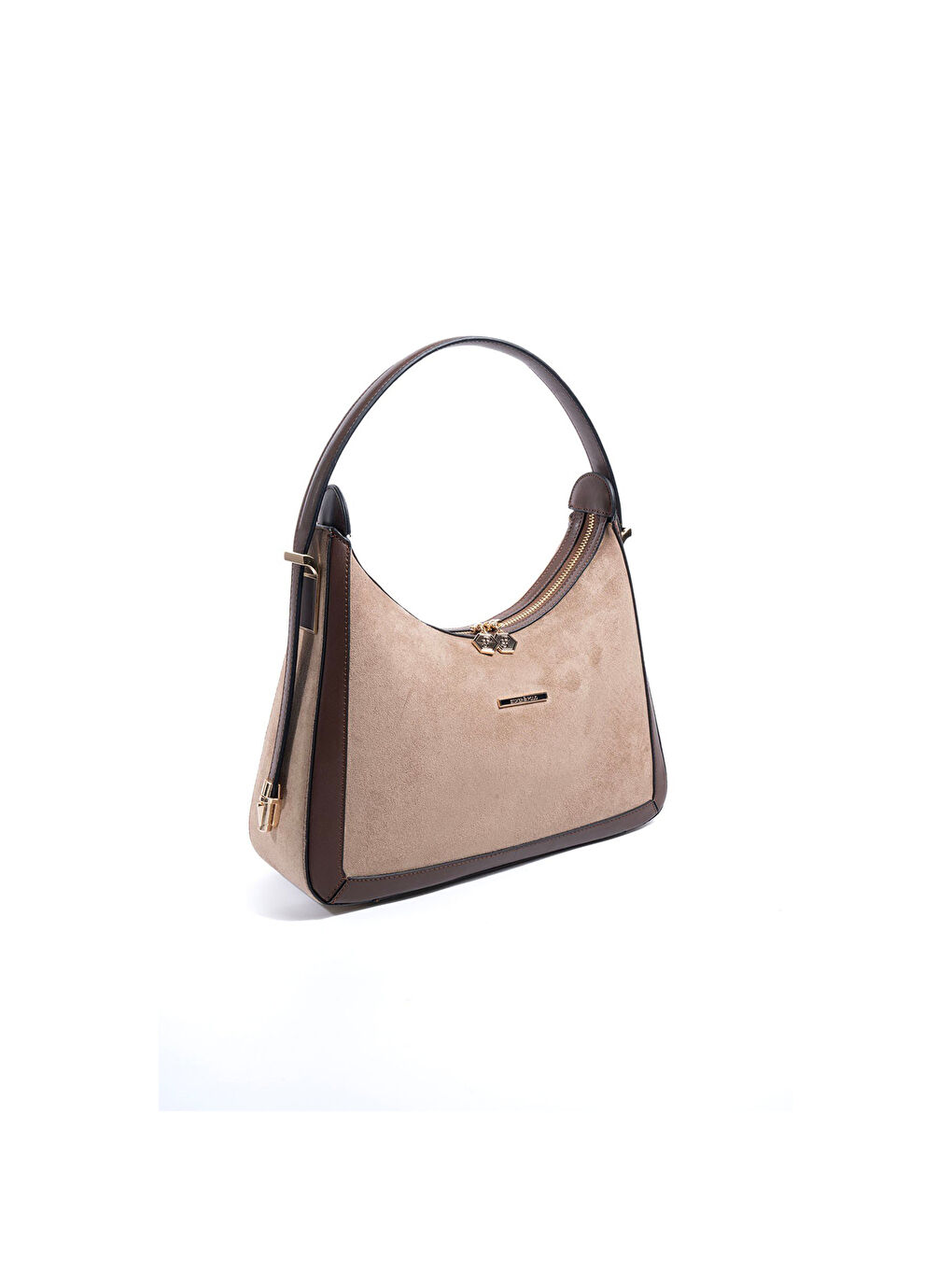 Bej Kadın SP1187-M12 SILVER POLO Omuz Çantası Vizon-Kahve-1