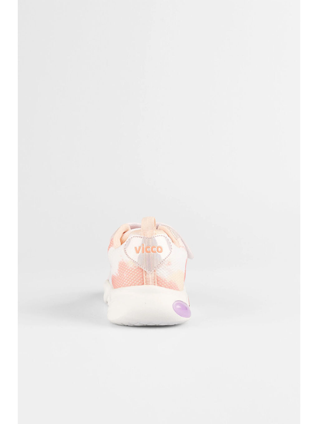 Pembe Gelato Işıklı Kız Bebek Pudra Spor Ayakkabı-4