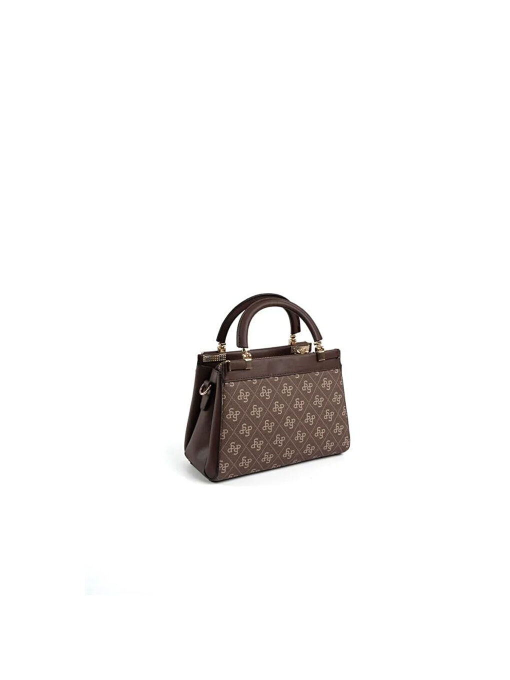 Kahverengi Kadın Omuz Çantası 1193-47686 SILVER POLO BAYAN ÇANTASI M178 KAHVE-MAT KAHVE-3