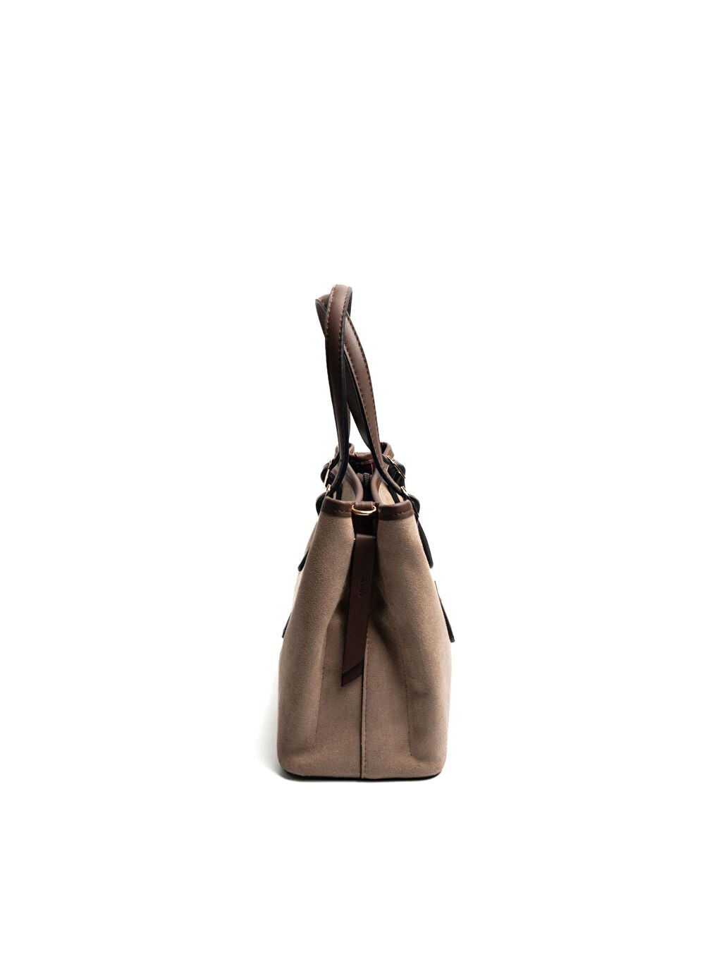 Bej Kadın SP1252-M12 SILVER POLO El Çantası Vizon-Kahve-2