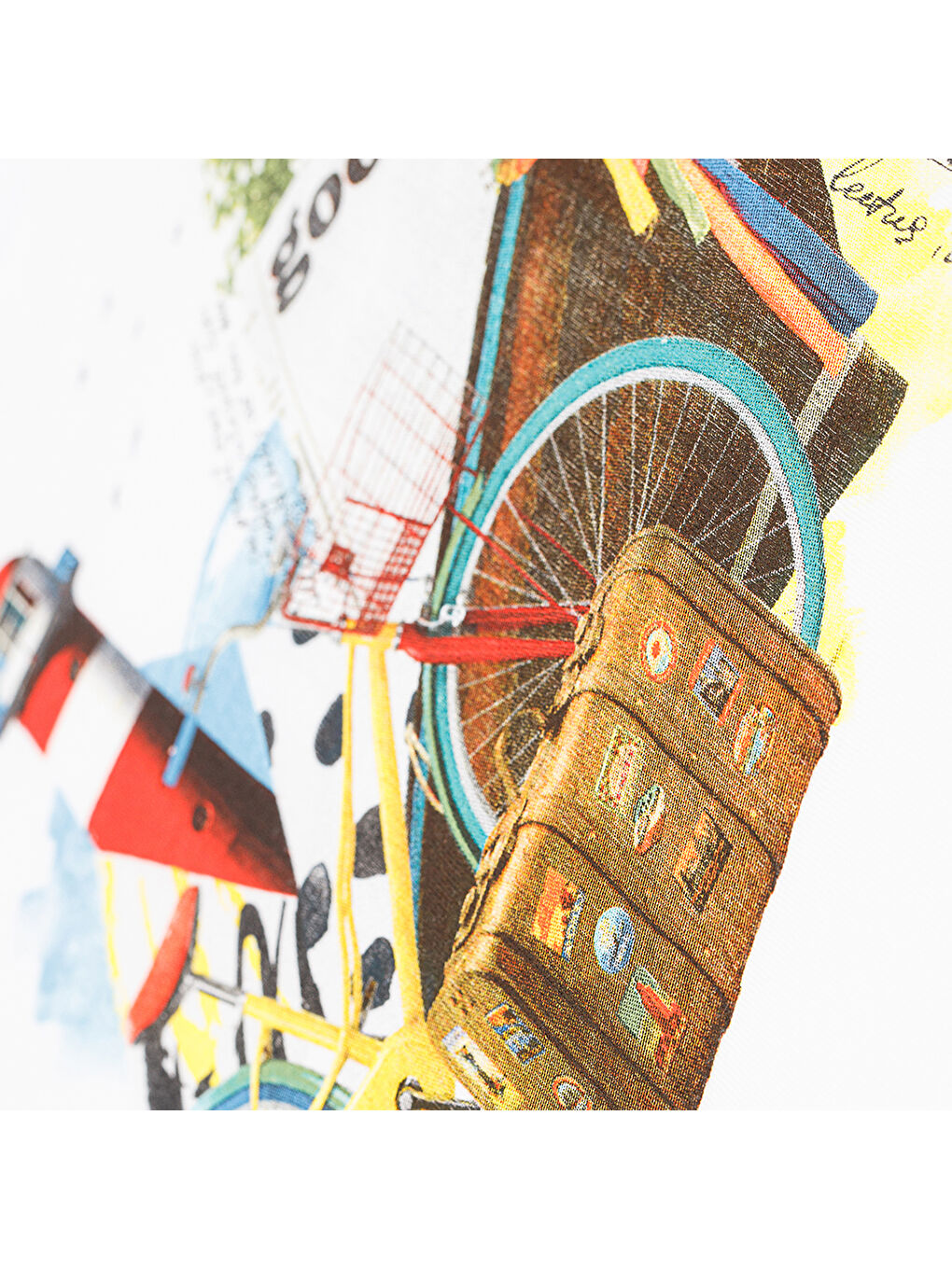 Beyaz Nature Gezgin Erkek T-shirt-3