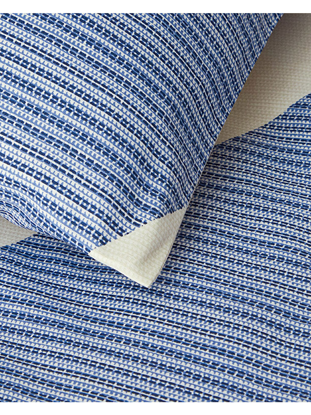 GeoModern Kolay Ütülenir Çift Kişilik Nevresim Takımı Lacivert-2