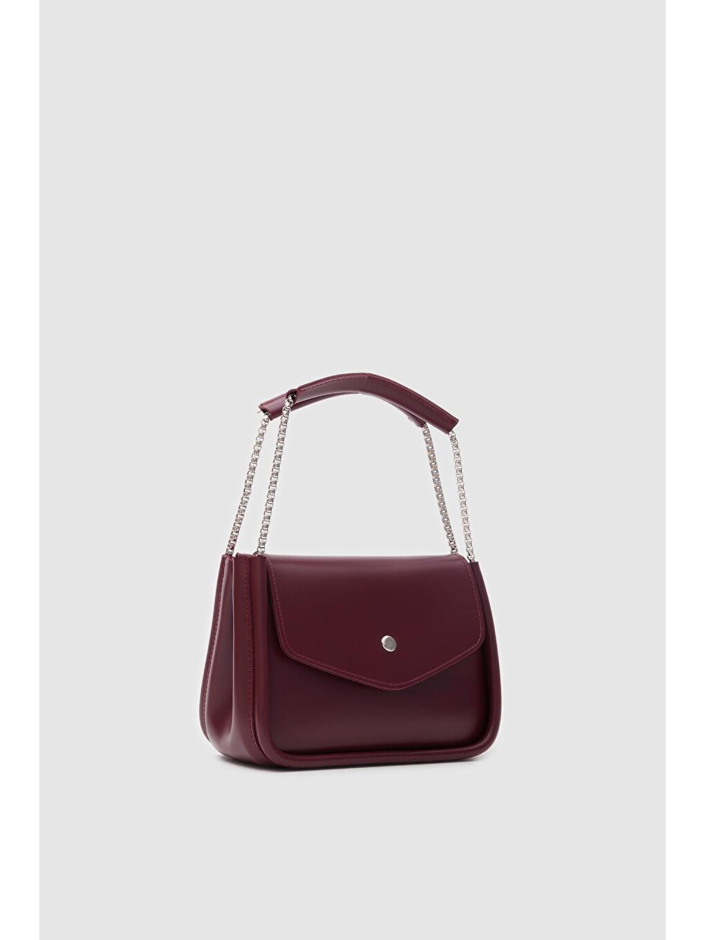 Soshe El Ve Çapraz Çanta Bordo-2