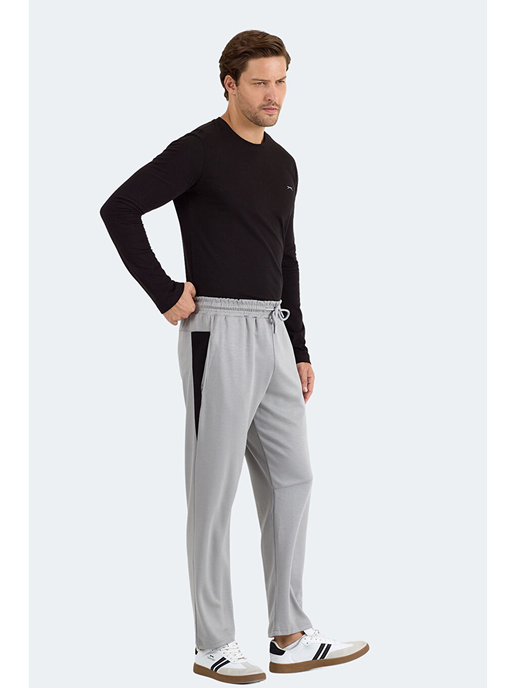 MARAM Erkek Taş Gri Eşofman Altı-6