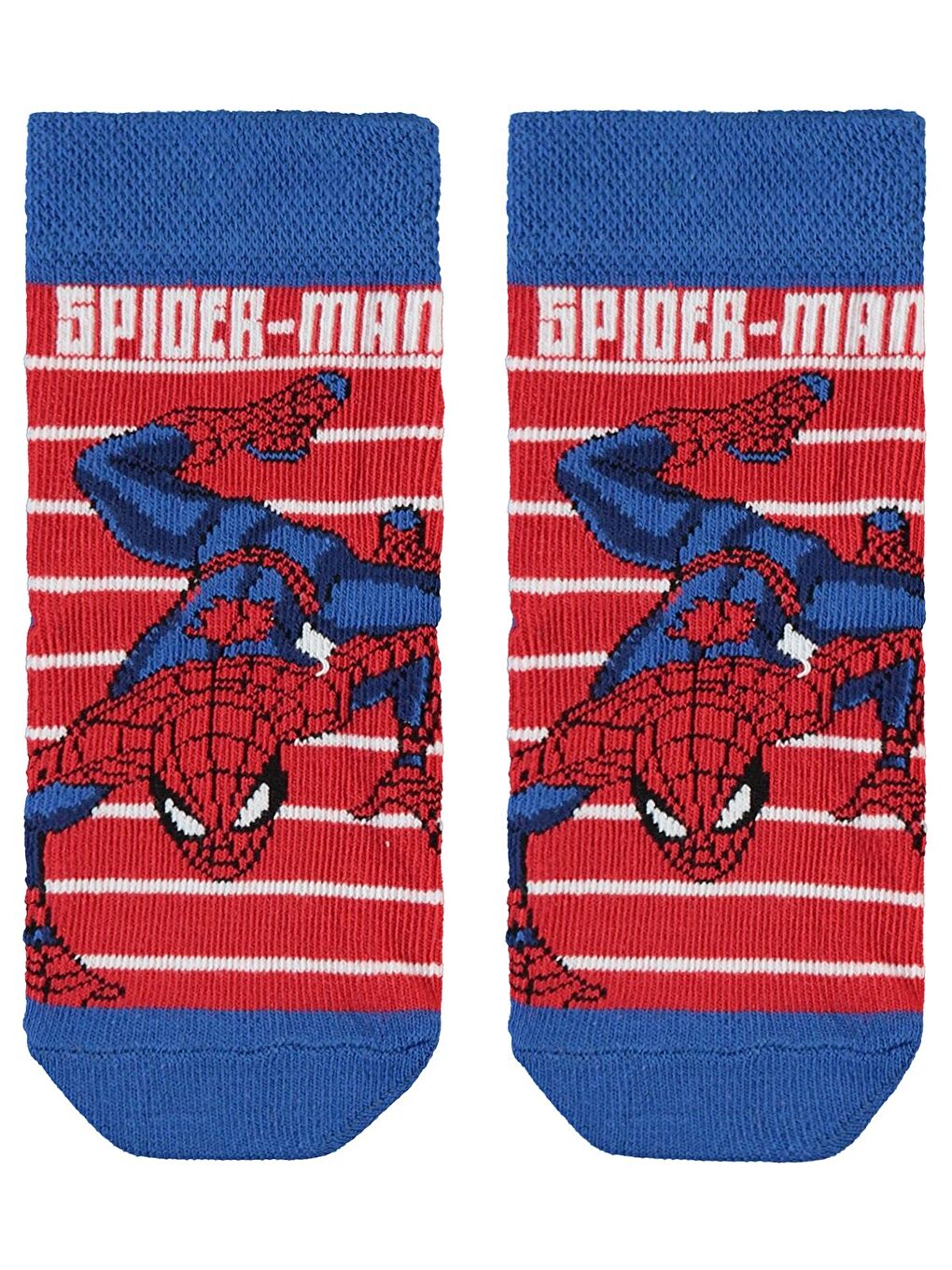 Civil Saks Spiderman Erkek Çocuk Çorap 3-11 Yaş Çorap Saks Mavisi - 1