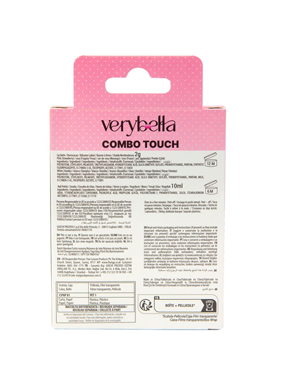 Kız Çocuk Bakım Seti-3