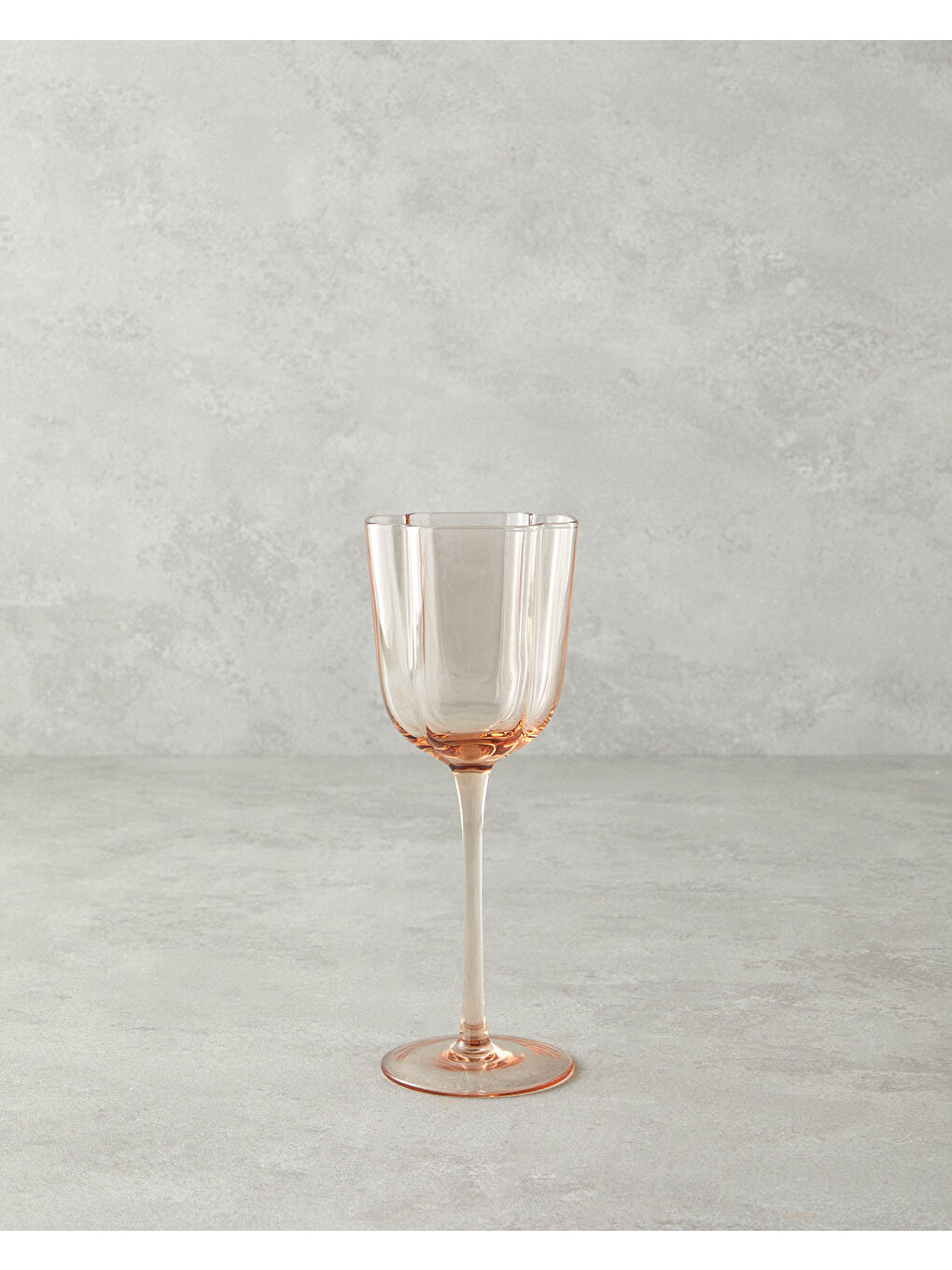 Pembe Reina Cam El Yapımı 2’li Kadeh Pudra-1