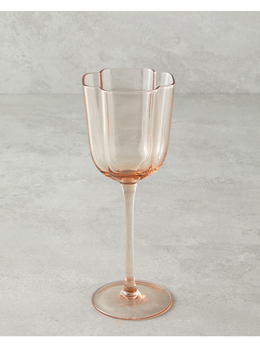 Pembe Reina Cam El Yapımı 2’li Kadeh Pudra-2