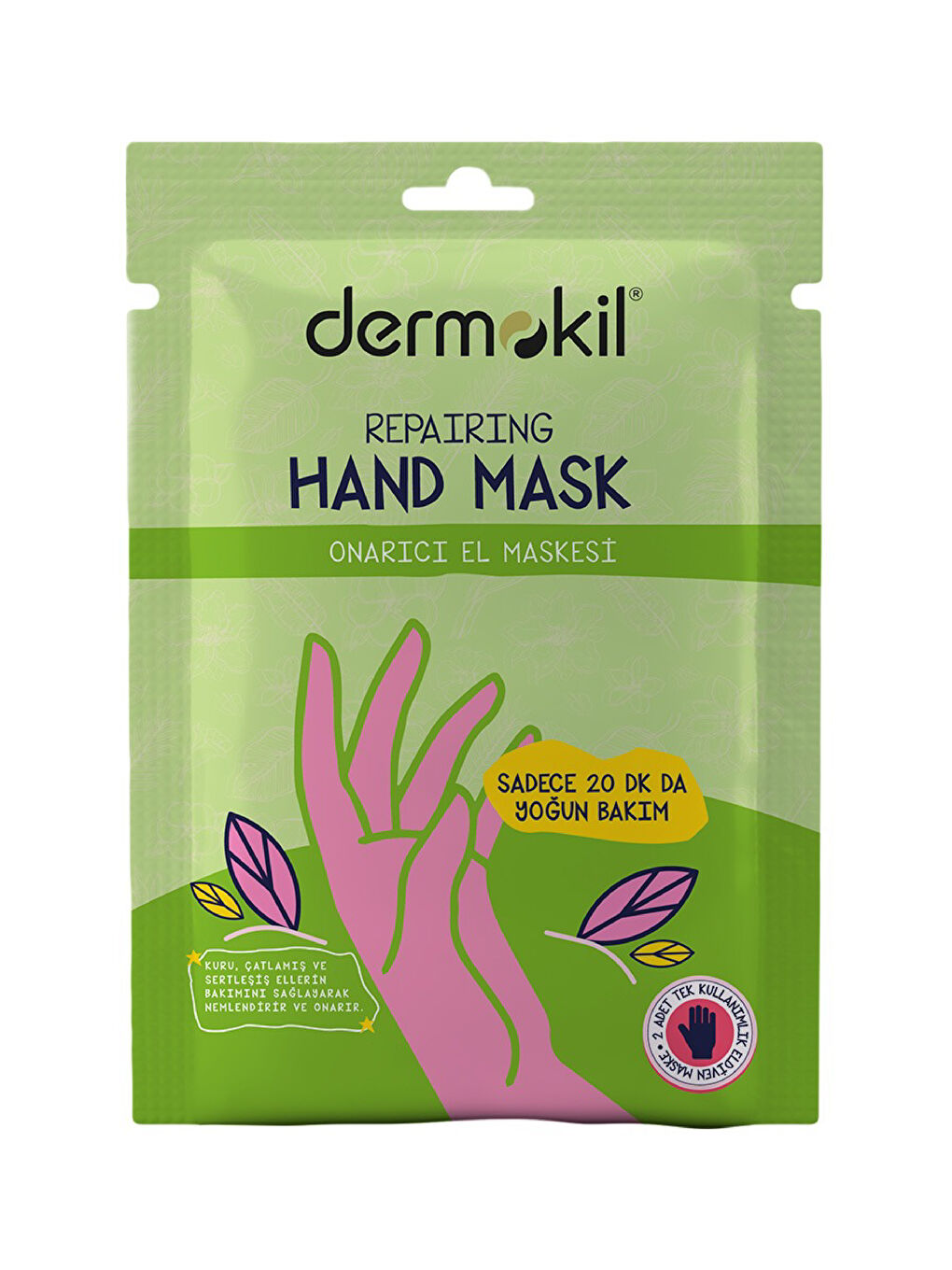 DERMOKIL Ekru-Bej Onarıcı El Maskesi 30 ml 2 ' li Set - 3