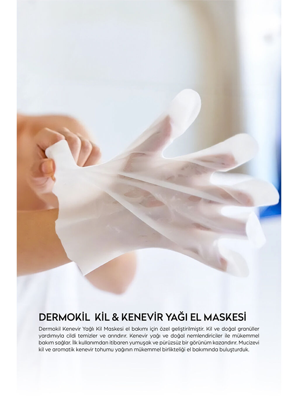 DERMOKIL Kil ve Kenevir Yağlı Peeling Etkili El Maskesi 35 ml 2 ' li Set - 2