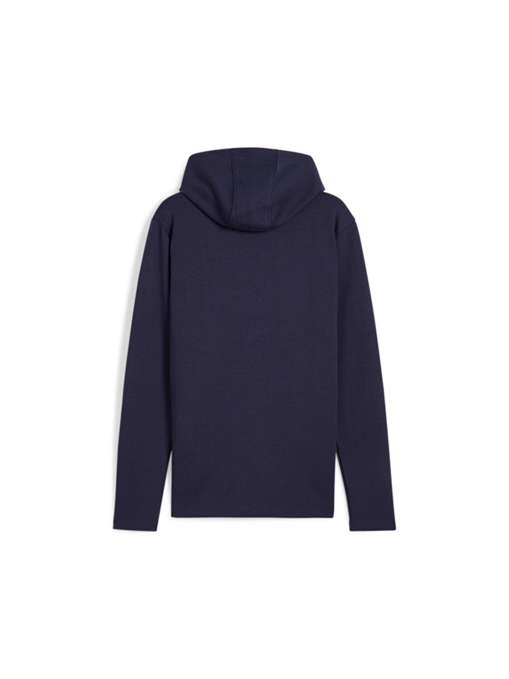 Lacivert teamFINAL Casuals Football Erkek Kapüşonlu Fermuarlı Sweatshirt-5