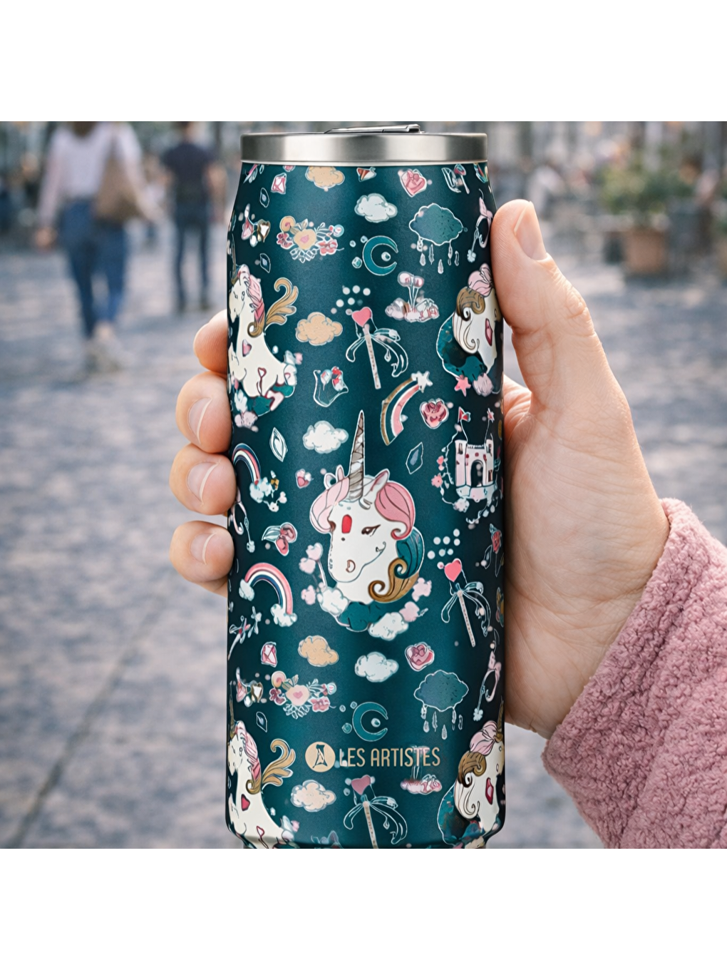 Karışık Isı Yalıtımlı Kutu Çelik Termos 500ml-3