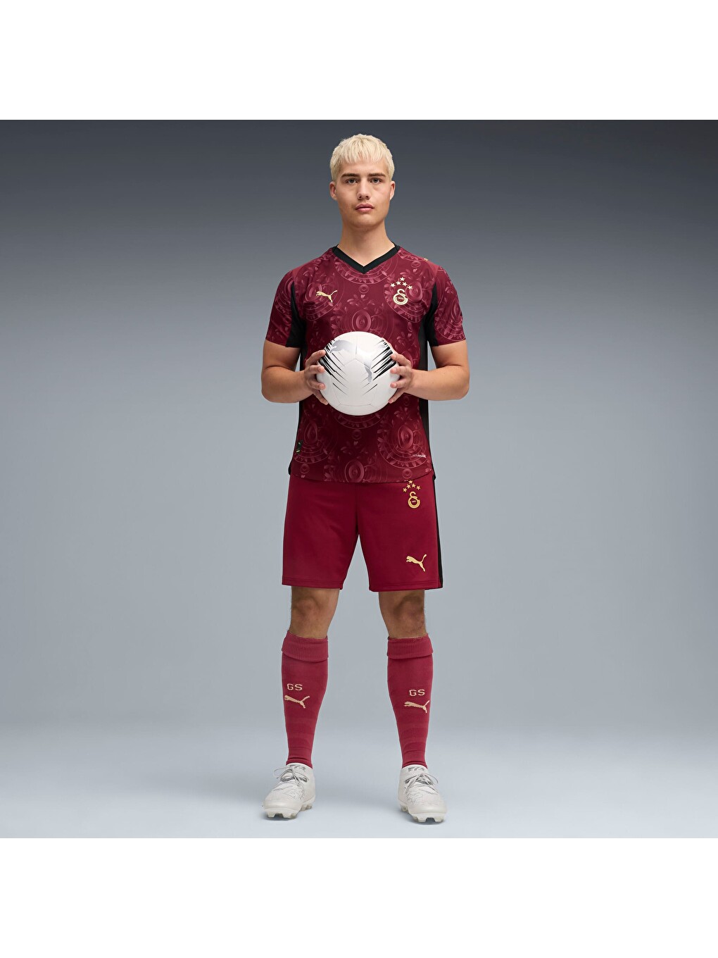 Kırmızı GALATASARAY 25/26 Erkek Futbol Şortu-3