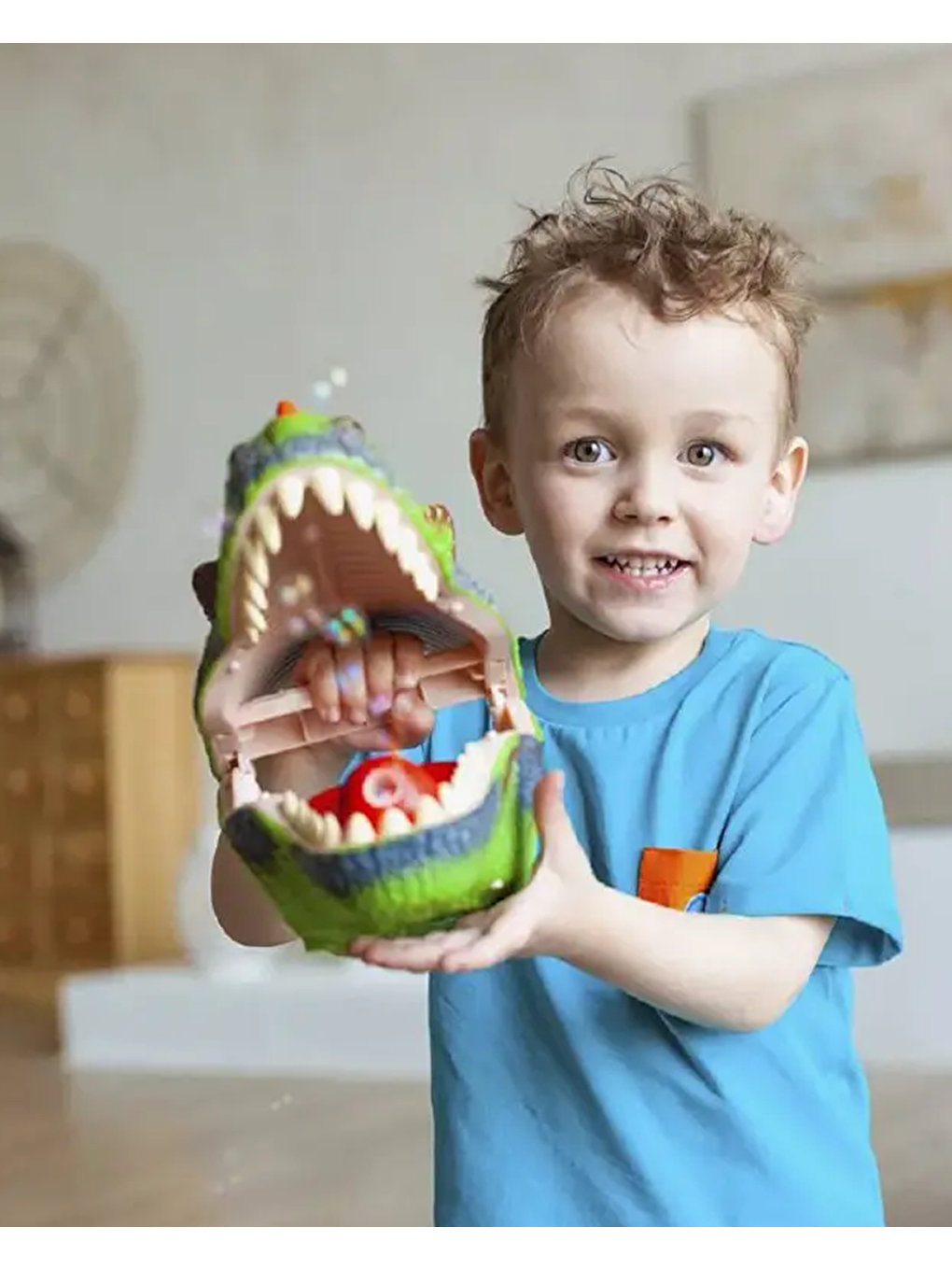 Dinozor Başlıklı Şarjlı Köpük Makinesi-2