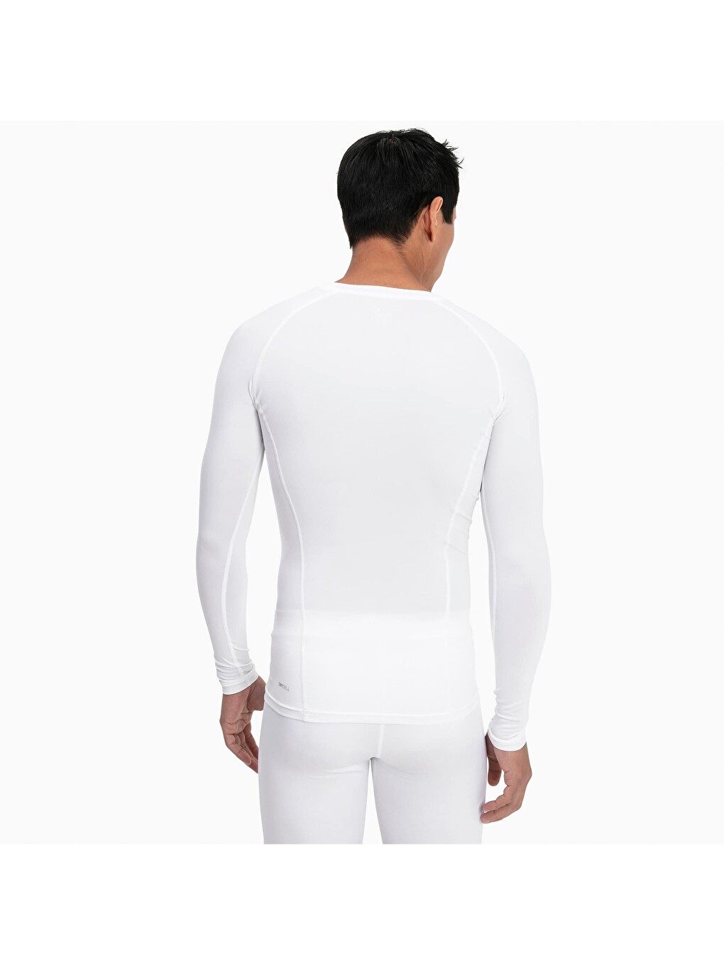 Beyaz LIGA Football Baselayer Erkek Uzun Kollu Tişört-3
