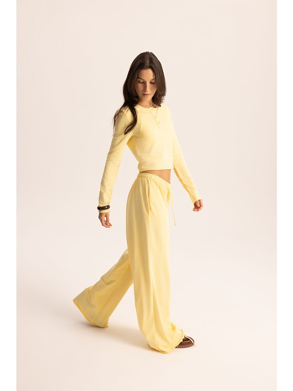 Tuara Basic Sarı Eşofman Takımı-2