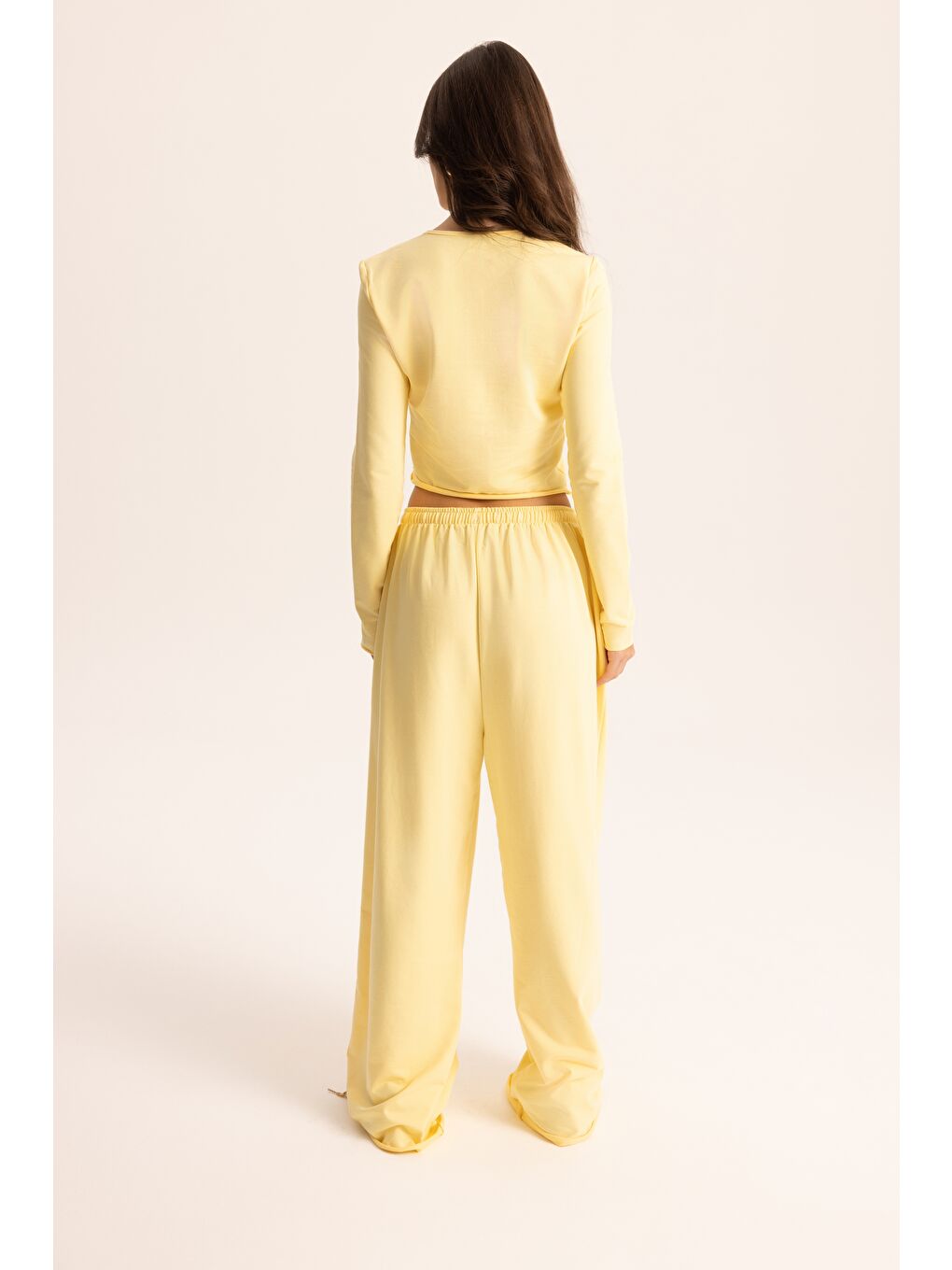 Tuara Basic Sarı Eşofman Takımı-4